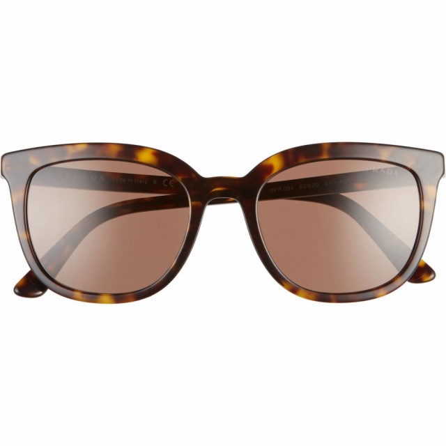 によってサ プラダ 53mm Cat Eye Sunglasses Havana/Brownの通販はau PAY マーケット - フェルマート｜商品ロットナンバー：514017484 PRADA レディース メガネ・サングラス キャットアイ はサイズ