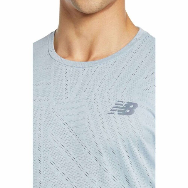 定番人気 ニューバランス Q Speed Fuel Jacquard Performance T-Shirt Light Slateの通販はau PAY マーケット - フェルマート|商品ロットナンバー:509723799 NEW BALANCE メンズ Tシャツ トップス 安い超歓迎