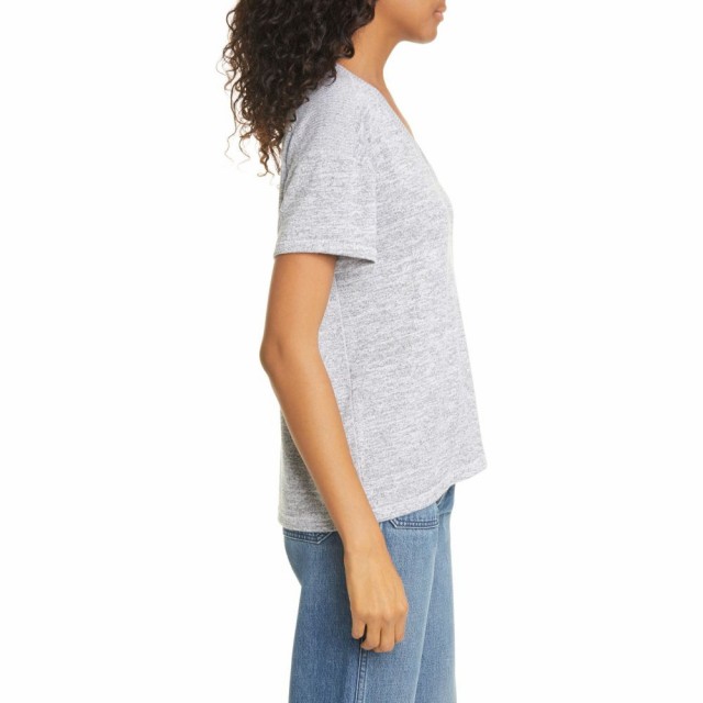 人気再入荷 ラグandボーン Avryl Space Dye V-Neck T-Shirt Light Greyの通販はau PAY マーケット - フェルマート|商品ロットナンバー:509750152 RAG and BONE レディース Tシャツ Vネック トップス 限定SALEお買い得
