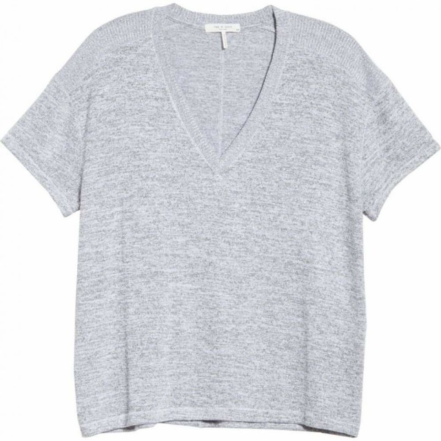 人気再入荷 ラグandボーン Avryl Space Dye V-Neck T-Shirt Light Greyの通販はau PAY マーケット - フェルマート|商品ロットナンバー:509750152 RAG and BONE レディース Tシャツ Vネック トップス 限定SALEお買い得