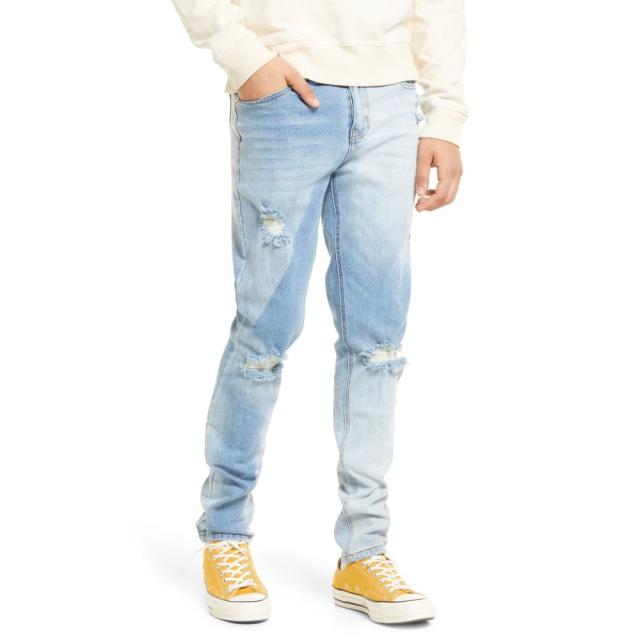 初回限定 Bp Bp メンズ ジーンズ デニム スキニー ボトムス パンツ Skinny Fit Stretch Jeans Indigo Stencil Wash 海外輸入 Www Flixel Org