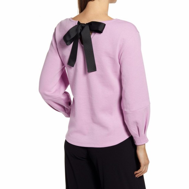 即納通販 ハロゲン Bow Back V-Neck Sweatshirt Pink Galeの通販はau PAY マーケット - フェルマート｜商品ロットナンバー：511760184 HALOGEN レディース スウェット・トレーナー Vネック トップス 新作豊富な
