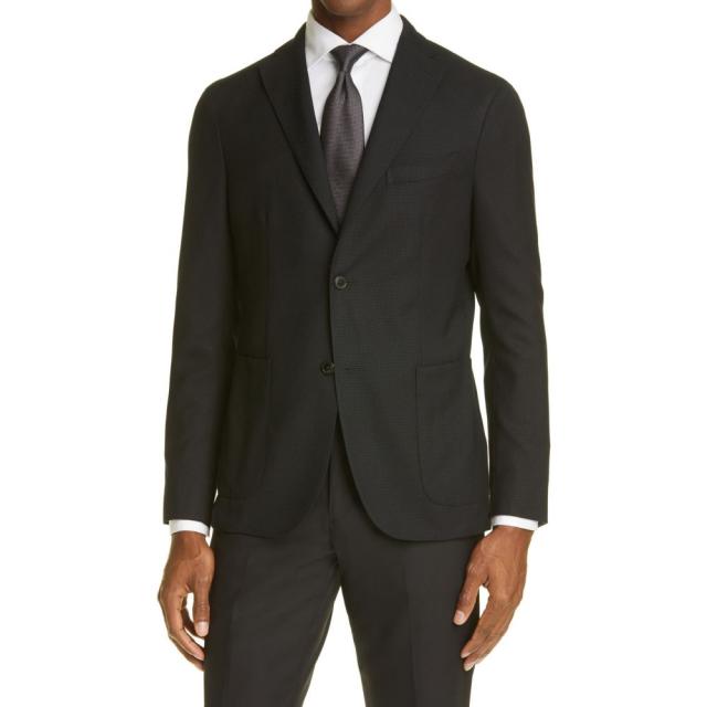 定番のお歳暮 冬ギフト ボリオリ Boglioli Black Coat Sport Wool Hopsack アウター ブレザー スーツ ジャケット メンズ テーラードジャケット ブレザー Sutevalle Org