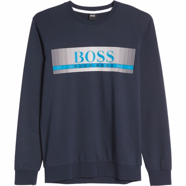 サイズとな ヒューゴ Authentic Sweatshirt Dark Blueの通販はau Pay マーケット フェルマート