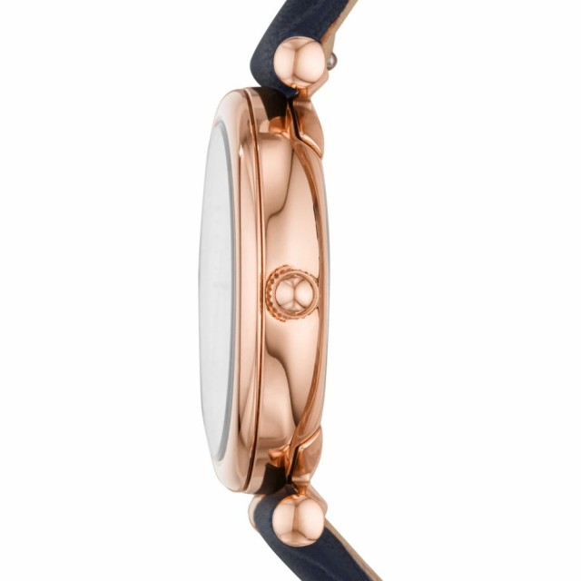 爆買い高品質 フォッシル FOSSIL レディース 腕時計 Mini Carlie Star Leather Strap Watch. 28mm Navy/White Mop/Rose Goldの通販はau PAY マーケット - フェルマート｜商品ロットナンバー：509751090 送料無料人気SALE