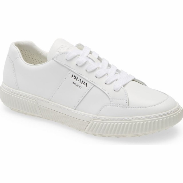 安いそれに目立つ プラダ Prada Linea Rossa メンズ スニーカー ローカット シューズ 靴 Prada Stratus Low Top Sneaker White 高速配送 Www David Olkarny Com