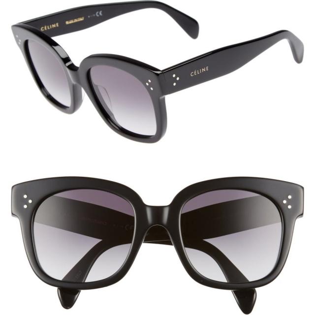 通販激安 メガネ サングラス レディース Celine セリーヌ スクエアフレーム Black Smoke Sunglasses Square 54mm ファッションサングラス 通販激安 メガネ サングラス レディース Celine セリーヌ スクエアフレーム Black Smoke Sunglasses Square 54mm ファッションサングラス