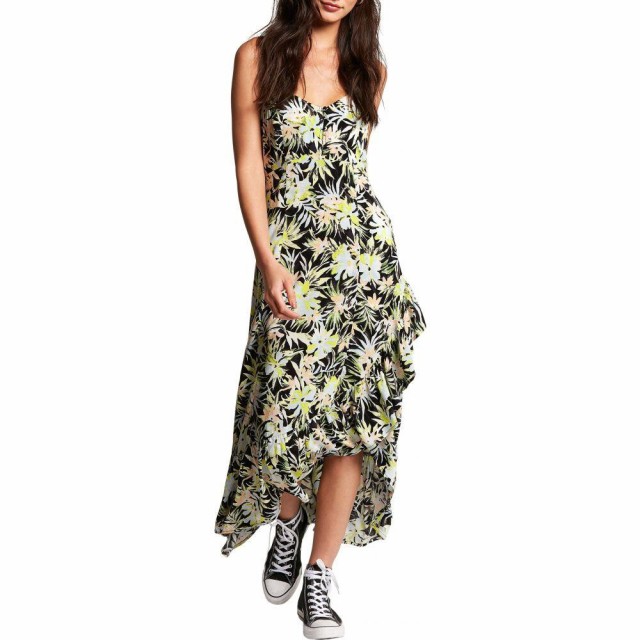 限定価格セール ボルコム Volcom レディース ワンピース マキシ丈 ワンピース ドレス Thats My Type Matte Satin Maxi Dress Lime クライマックスセール再値下げ Theblindtigerslidell Com