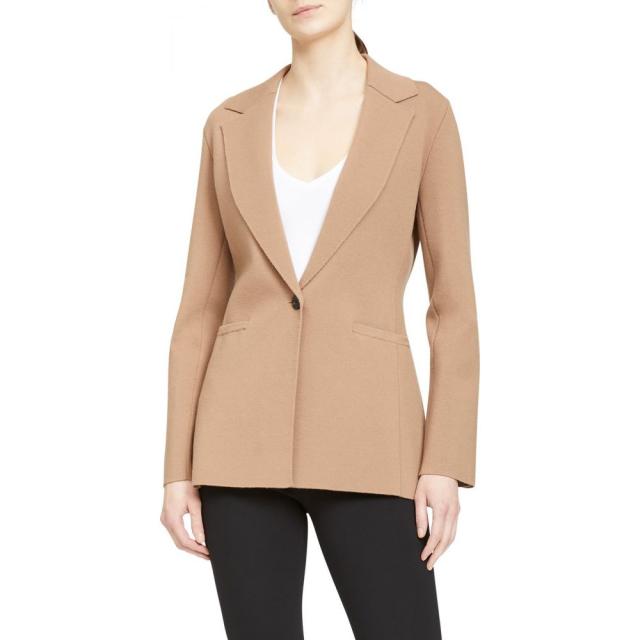 在庫僅少 Wool Empire E Etiennette アウター スーツ ジャケット レディース Theory セオリー Blazer Camel Light その他スーツ Revuemusicaleoicrm Org