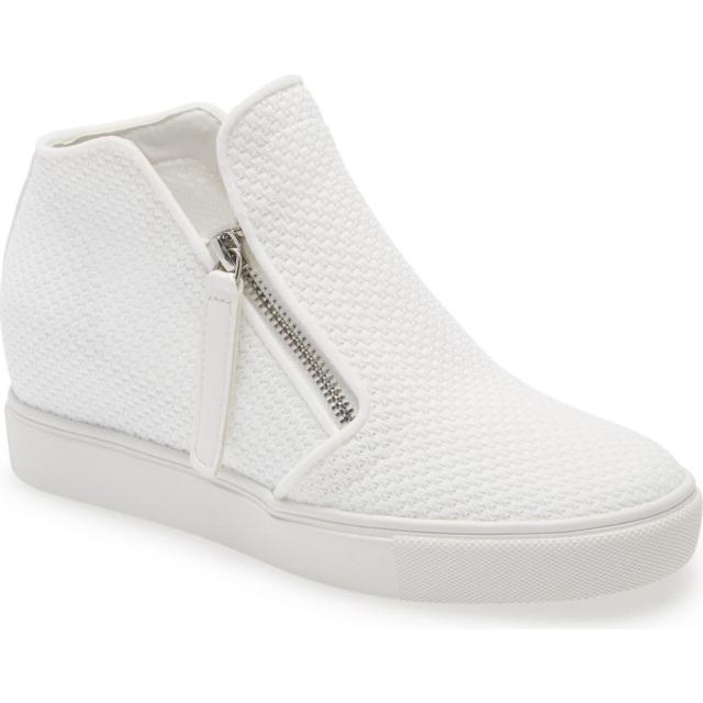 steve madden wedge high top sneakers