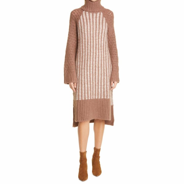 海外 安い通販 ティモ Bytimo レディース ワンピース タートルネック ワンピース ドレス Soft Knit Long Sleeve Alpaca And Wool Blend Turtleneck Dre 購入値下 Octaitsolutions Net