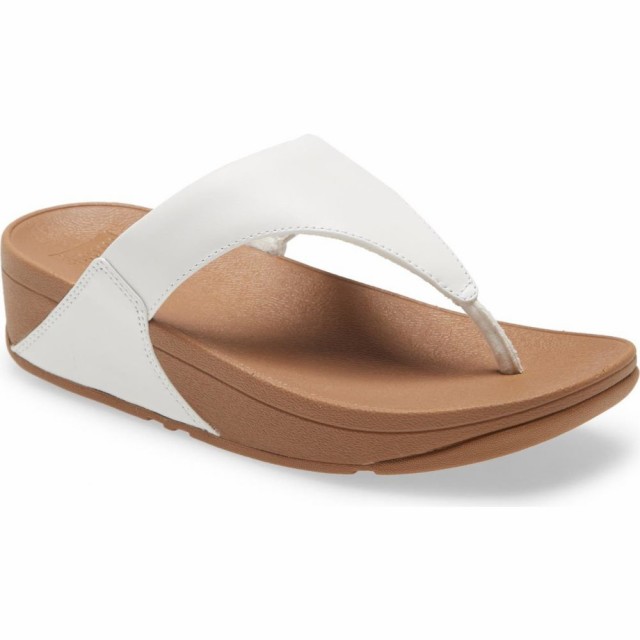 クリアランスバーゲン フィットフロップ Fitflop レディース ビーチサンダル シューズ 靴 Lulu Flip Flop White Fabric 新作saleセール30 Off Sylvaniatownshippolice Com