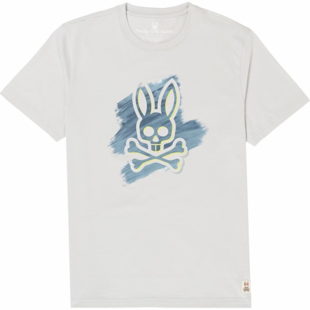 今季ブランド サイコバニー Psycho Bunny メンズ サイコバニー Tシャツ トップス Pay Tonbridge Graphic Graphic Tee White はんこ奉行 6624ff38 Giovannanardelli Com Br