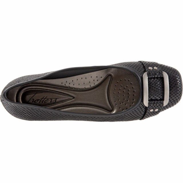 高評価新作 トロッターズ TROTTERS レディース スリッポン・フラット シューズ・靴 Sizzle Signature Flat Black Embossed Fabricの通販はau PAY マーケット - フェルマート|商品ロットナンバー:511762462 お得正規店