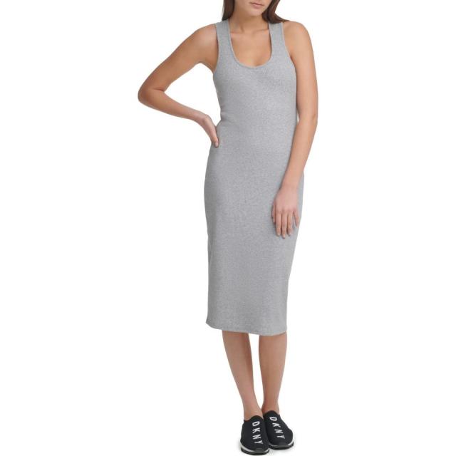 まとめ買い歓迎 ダナ キャラン ニューヨーク Dkny Sport レディース ワンピース タンクワンピース ワンピース ドレス Racerback Ribbed Tank Dress Pear 豪華 Centrodeladultomayor Com Uy