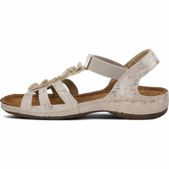 在庫正規品 スプリングステップ Adede Cage Sandal Soft Gold Patent Leatherの通販はau PAY マーケット - フェルマート|商品ロットナンバー:511738413 FLEXUS BY SPRING STEP レディース サンダル・ミュール シューズ・靴 人気ショップ