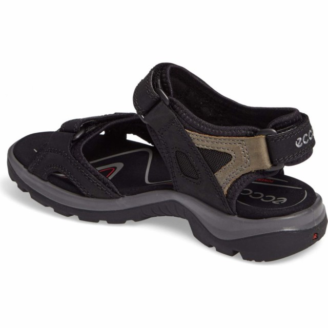 本物保証! エコー ECCO レディース サンダル・ミュール シューズ・靴 Yucatan Sandal Black/Mole, 飯豊町 544942c9