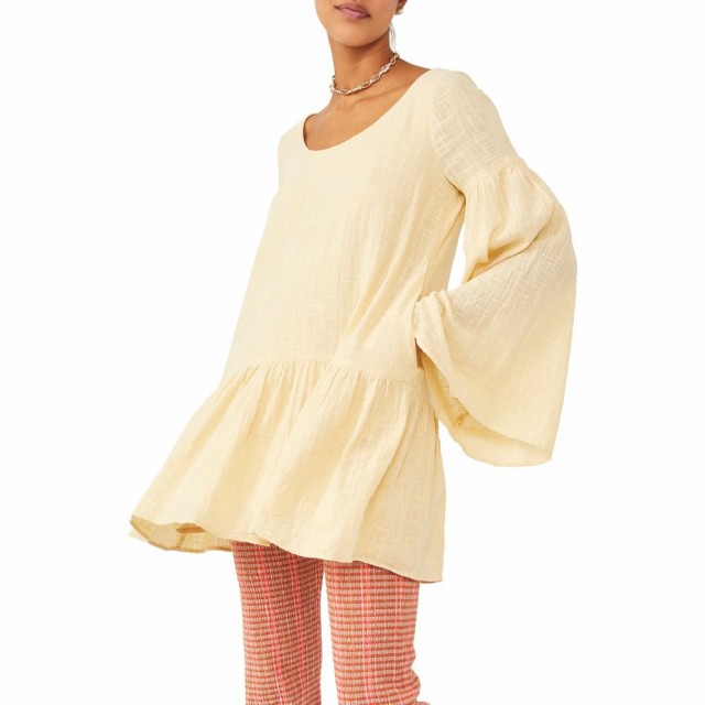 速達メール便送料無料 フリーピープル Free People レディース ワンピース ミニ丈 ワンピース ドレス Kyleigh Woven Long Sleeve Minidress Sunbath ランキング受賞 Www Kaneorthotics Co Nz