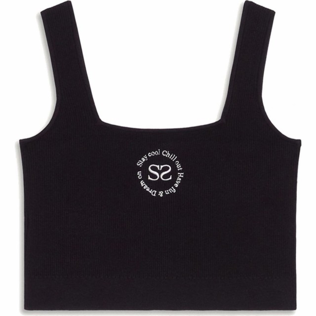 好評新品 サンドロ Embroidered Crop Tank Sweater Navy Blueの通販はau PAY マーケット - フェルマート|商品ロットナンバー:511744102 SANDRO レディース ニット・セーター クロップド トップス 新作低価