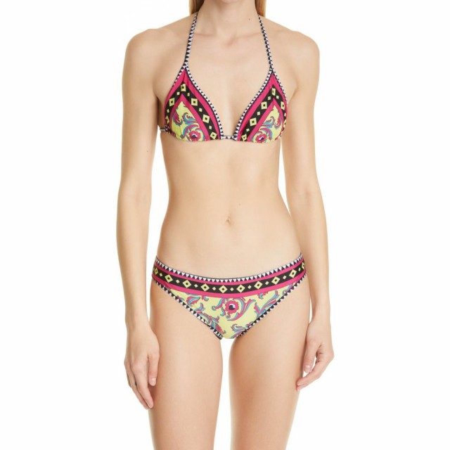 新品正規店 ラダブルジェー Floral Print Bikini Bottoms Cartwheel Gialloの通販はau PAY マーケット - フェルマート|商品ロットナンバー:511801027 LA DOUBLEJ レディース ボトムのみ 水着・ビーチウェア 得価好評