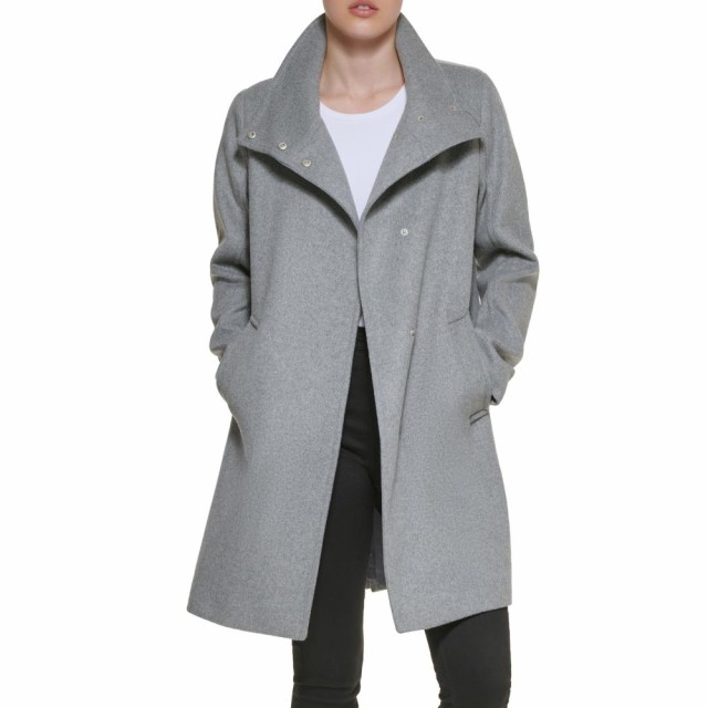 ワクチン 検査パッケージ コールハーン Cole Haan Signature レディース コート スタンドカラーコート スタンドカラー アウター Stand Collar Coat Light Grey 買いオンライン Nas Aviaryhotel Com