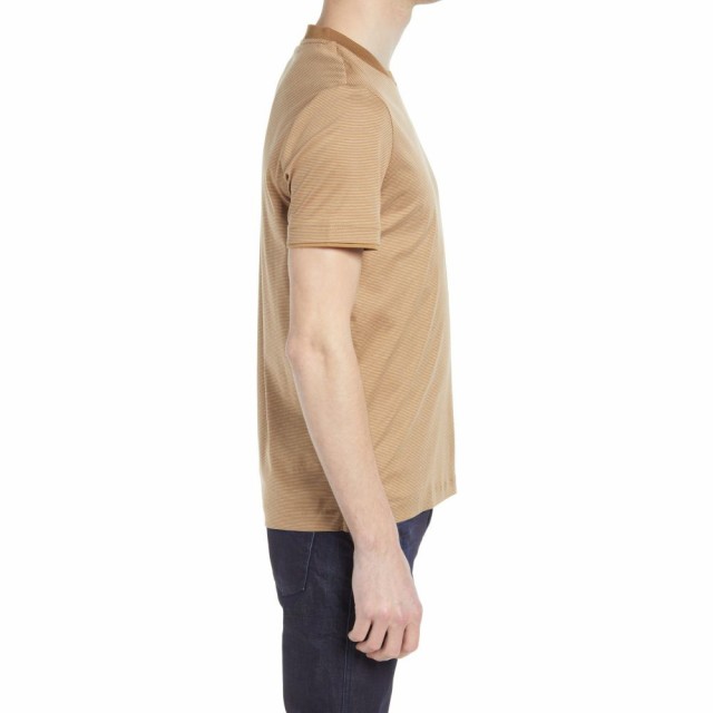 即納新作 ヒューゴ ボス BOSS メンズ Tシャツ トップス Tessler Stripe Crewneck T-Shirt Medium Beigeの通販はau PAY マーケット - フェルマート｜商品ロットナンバー：509714029 格安爆買い