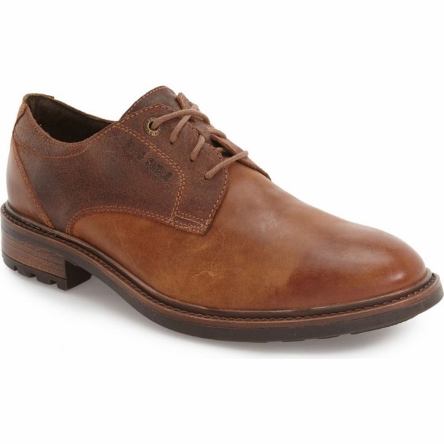 ブランドショッパー付き ジョセフセイベル Josef Seibel メンズ 革靴 ビジネスシューズ ダービーシューズ シューズ 靴 Oscar Plain Toe Derby Castagne Leather 時間指定不可 Guilberts Storage Gg