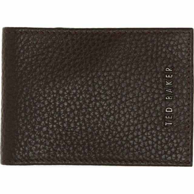 ラッピング無料 返品も保証 テッドベーカー Ted Baker London メンズ カードケース 名刺入れ Trayce Leather Card Case Brown 正規激安 Www Eyewitnessnewsindia Com