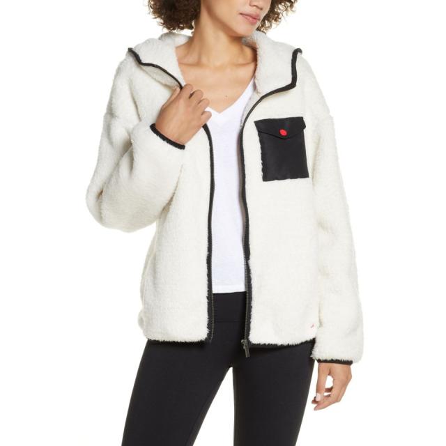 アウトレット買蔵 アグ Ugg レディース パーカー トップス Kadence Fleece Zip Hoodie Cream オンライン価格 Triplex Ee