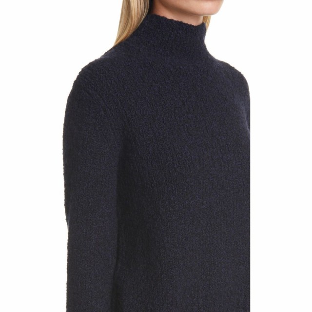 大特価即納 ヴィンス Textured Wool Blend Funnel Neck Sweater Navy/Blackの通販はau PAY マーケット - フェルマート｜商品ロットナンバー：511720423 VINCE レディース ニット・セーター トップス 格安人気
