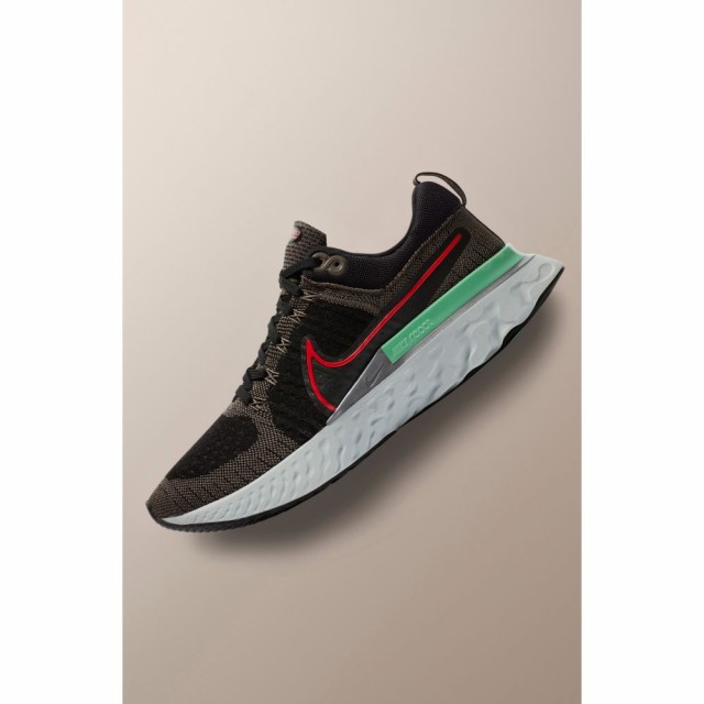 早割クーポン ナイキ Nike メンズ ランニング ウォーキング シューズ 靴 React Infinity Run Flyknit 2 Running Shoe Ridge Rock Red Black Green 保証書付 Alberguebenageber Com