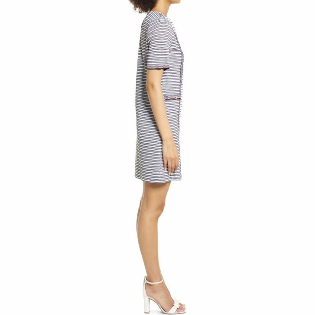 新作人気 ミンウォン MING WANG レディース ワンピース シフトドレス ワンピース・ドレス Mixed Stripe Shift Dress White/Ruby Red/Blackの通販はau PAY マーケット - フェルマート|商品ロットナンバー:511777877 激安大特価2022