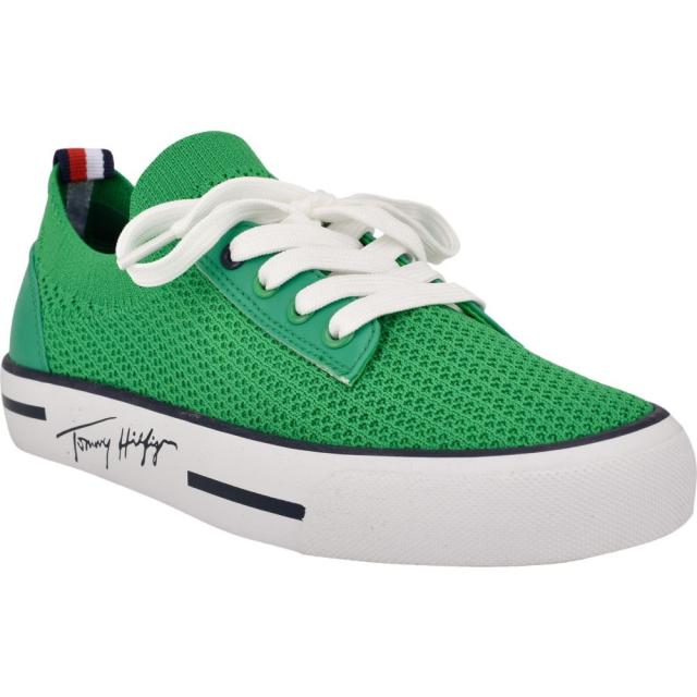 ディズニープリンセスのベビーグッズも大集合 Tommy ヒルフィガー トミー Hilfiger Fabric Green Sneaker Gessie シューズ 靴 スニーカー レディース その他スニーカー Revuemusicaleoicrm Org