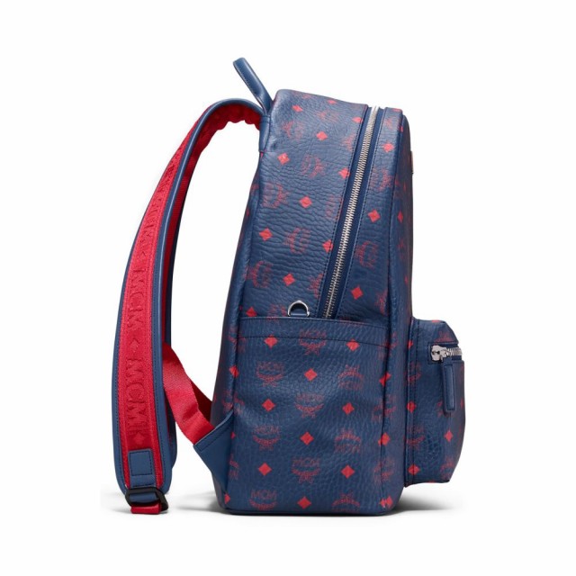 エムシーエム Mcm メンズ バックパック リュック バッグ Stark Coated Canvas Backpack Deep Blu Seaの通販はau Wowma ワウマ フェルマート 商品ロットナンバー