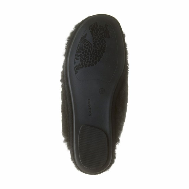 送料無料 ナトリ NATORI レディース スリッパ シューズ・靴 Bliss Genuine Shearling Slipper Black 送料無料 ナトリ NATORI レディース スリッパ シューズ・靴 Bliss Genuine Shearling Slipper Black