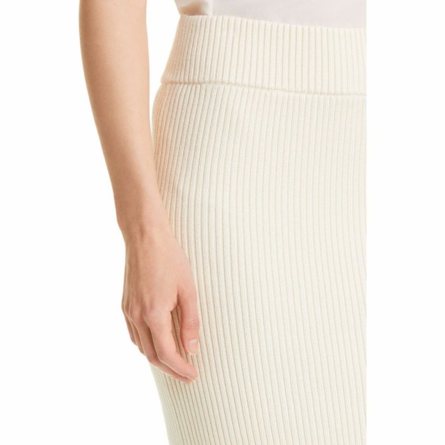 新作入荷限定SALE ロジャー Ludmila Rib Midi Skirt Ceramic Whiteの通販はau PAY マーケット - フェルマート|商品ロットナンバー:511795911 RODEBJER レディース ひざ丈スカート スカート 大人気人気