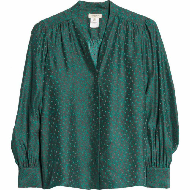 正規店定番 ラファイエット148ニューヨーク Clementine Silk Blouse Wintergreen Mulの通販はau PAY マーケット - フェルマート|商品ロットナンバー:511796330 LAFAYETTE 148 NEW YORK レディース ブラウス・シャツ トップス 大特価得価