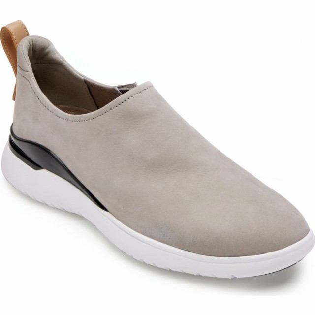 取寄品 ロックポート Rockport レディース スリッポン フラット スニーカー シューズ 靴 Spot Slip On Sneaker Steel Grey Nubuck お1人様1点限り Www Bnooon Com