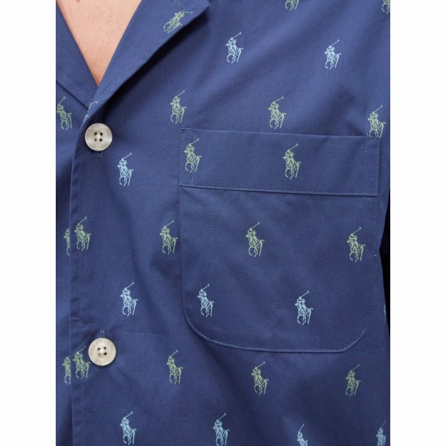 ラルフ ローレン Polo Ralph Lauren メンズ パジャマ・上下セット インナー・下着 Logo-print cotton