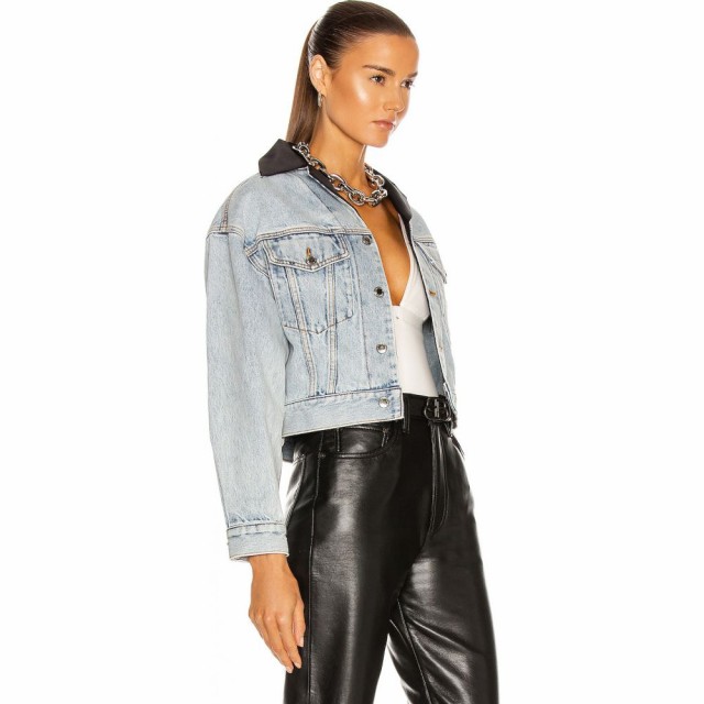 定番高品質 アレキサンダー ワン Alexander Wang レディース ジャケット タキシード アウター Tuxedo Collar Trucker Jacket Pebble Bleachの通販はau PAY マーケット - フェルマート|商品ロットナンバー:492842517 お得新品