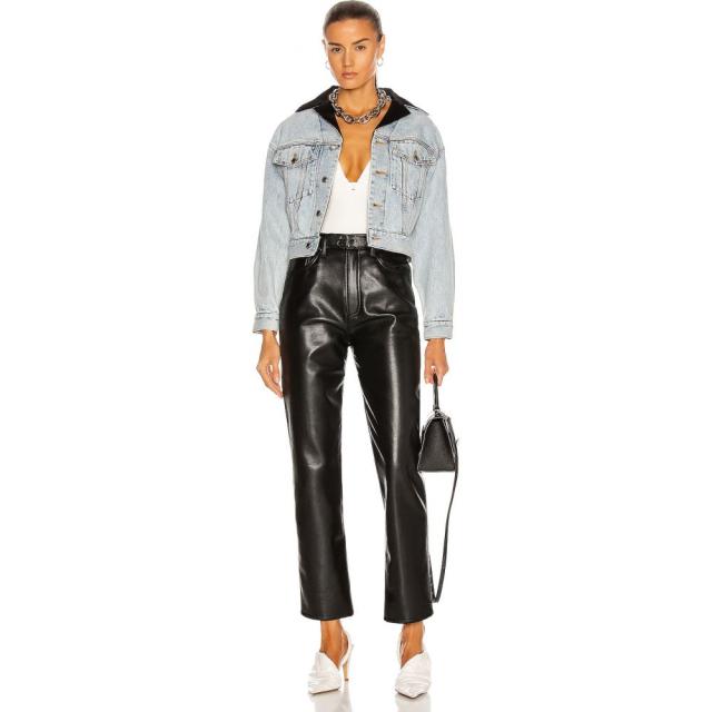 定番高品質 アレキサンダー ワン Alexander Wang レディース ジャケット タキシード アウター Tuxedo Collar Trucker Jacket Pebble Bleachの通販はau PAY マーケット - フェルマート|商品ロットナンバー:492842517 お得新品