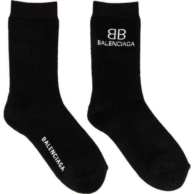 おしゃれ人気 バレンシアガ Balenciaga メンズ ソックス インナー 下着 Socks Black Saleセール Lamaduninatrattoria Com Br