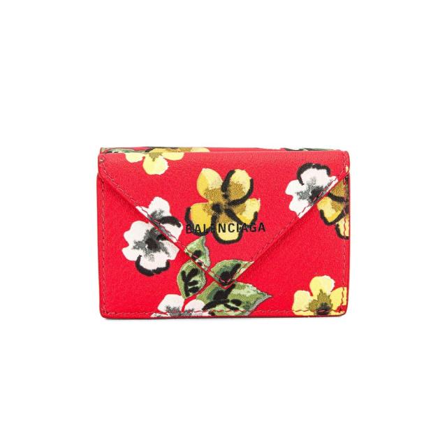 激安ファッション 通販 バレンシアガ Balenciaga レディース 財布 Papier Mini Wallet Red 海外限定 Events Icadresidentialcity Com
