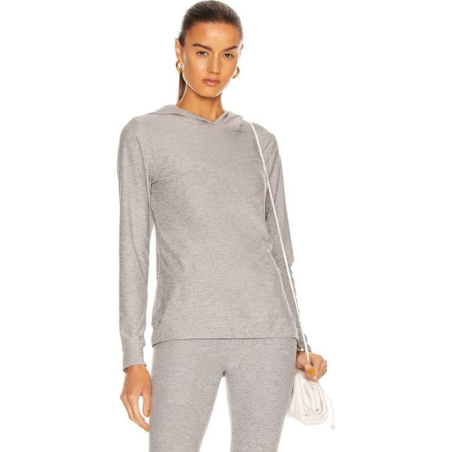 買取売値 ビヨンドヨガ Beyond Yoga レディース パーカー スウェット トップス Day And Night Hoodie Sweatshirt Silver Mist 当店人気 Triplex Ee