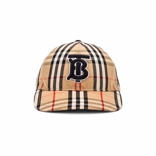 burberry check cap