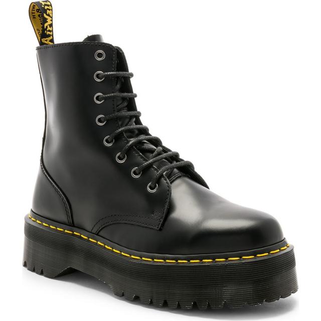 予約販売品 ドクターマーチン Dr Martens メンズ ブーツ シューズ 靴 Jadon Fusion Smooth Boot Black 日本公式品 Travelstore Tn