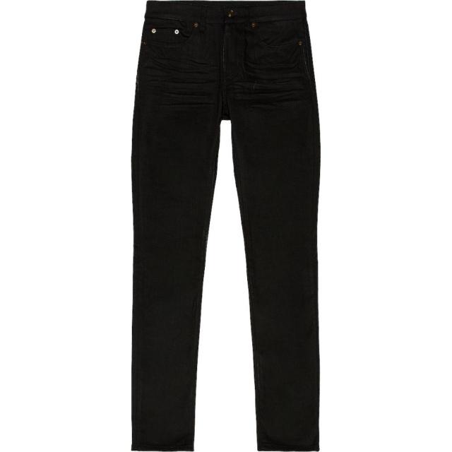 高質で安価 イヴ サンローラン Saint Laurent メンズ ジーンズ デニム スキニー ボトムス パンツ Skinny Jean Black 公式の Olsonesq Com