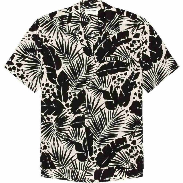 高い素材 イヴ サンローラン Saint Laurent メンズ シャツ トップス ...