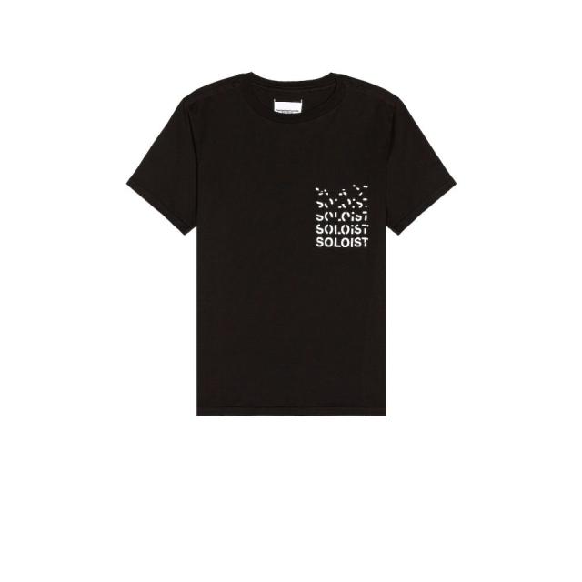 激安限定 タカヒロミヤシタザソロイスト Takahiromiyashita The Soloist メンズ Tシャツ ポケット トップス Pocket Tee Black 通販公式オンラインストア Acomedcr Com
