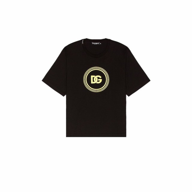 公式専門店 ドルチェandガッバーナ Dolce And Gabbana メンズ Tシャツ トップス Logo T Shirt Black 大感謝セール Consept Fr